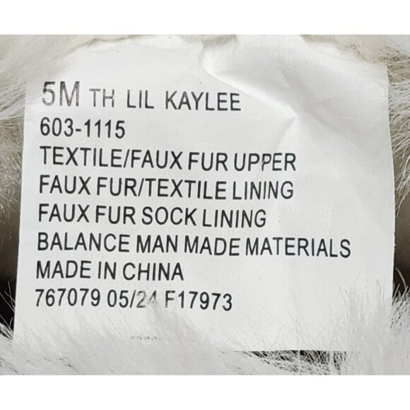 Thereabouts Girls Lil Kaylee Flat Heel Toddler Winter Boots - Picture 9 of 9